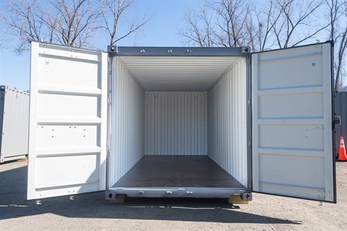 20' Shipping Container Interior