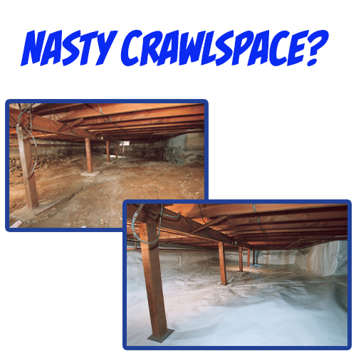 Want To Fix Your Nasty Crawlspace?