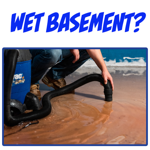 Do you suffer from water entering your basement, garage, and/or crawlspace? 