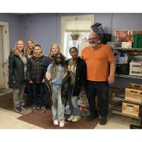 Kurn Hattin Homes Student Council Delivers 109 Food Items to Our Place Drop-In Center