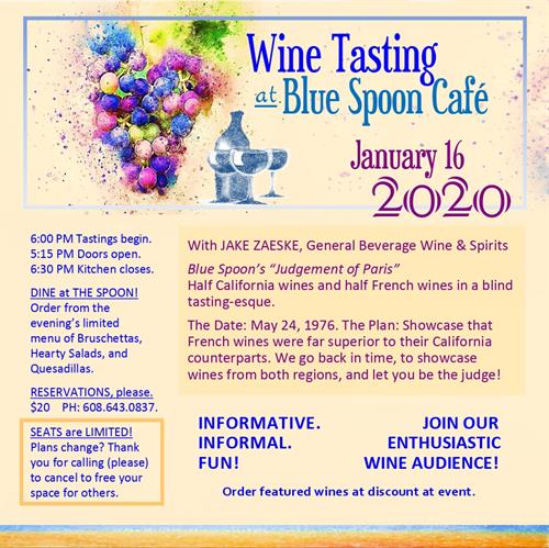 Blue Spoon Cafe Restaurants Caterers Sauk Prairie Area