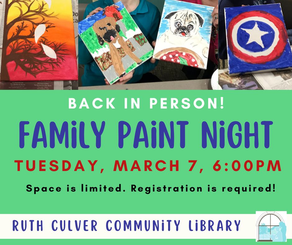 Family Paint Night Mar 7, 2023 Sauk Prairie Area Chamber of
