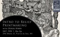 Intro to Relief Print Making with Derek Hibbs