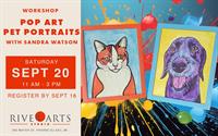 Pop Art Pet Portraits with Sandra Watson