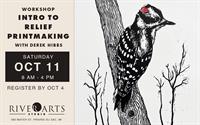 Intro to Relief Print Making with Derek Hibbs