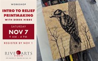 Intro to Relief Printmaking with Derek Hibbs