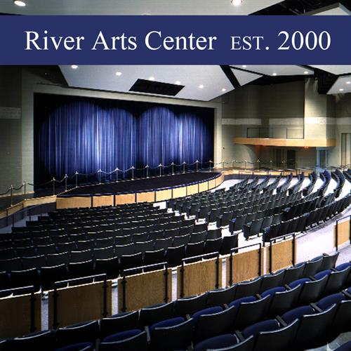 Inside the River Arts performing center