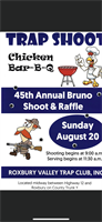 Annual Bruno Merchandise Shoot & Raffle