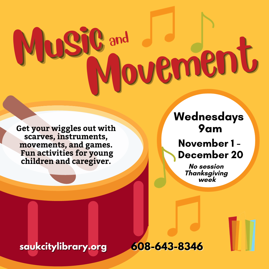 Music and Movement Nov 22, 2023 Sauk Prairie Area Chamber of