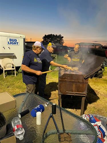 FFA Alumni is known for having some of the best food stands around, and it is because of the many years of experiences from master cooks like these.