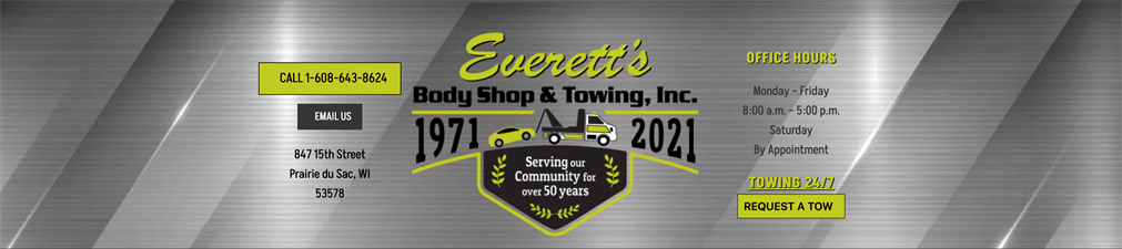 Everett's Body Shop & Towing, Inc.