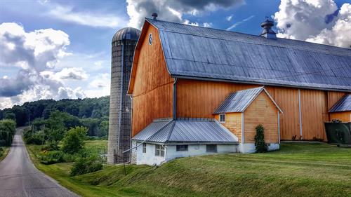 Outdoor view of barn by Ziegler Photography