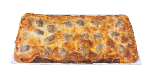 The Timberline: Where the forest meets the rock: Italian sausage, mozzarella & marinara on a stone-fired flatbread