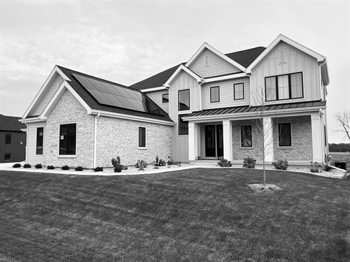 Solar panel install in Waunakee, WI