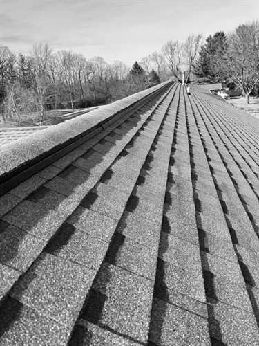 Roof replacement and new ridge vent detail in Oregon, WI