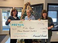 Prevail Bank Awards Kids Ranch $3,000