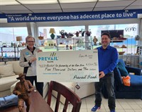 Prevail Bank Supports Habitat for Humanity of  Wisconsin River Area with $5,000 Donation