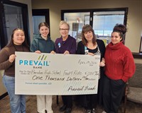 Prevail Bank Supports Baraboo High School Interact Club with $1,000 Donation