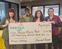 Prevail Bank Shred Event Helps  People Helping People