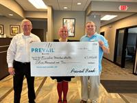Prevail Bank donates $3,000 to Baraboo Homeless Shelter