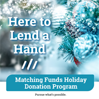 Prevail Bank Launches Holiday Matching Funds Campaign