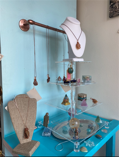jewelry on display