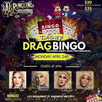 Disney themed drag show bingo!!