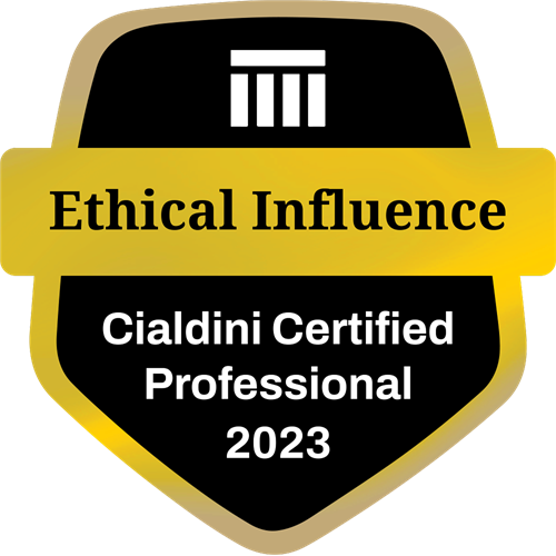 Cialdini Certified Coach & Professional: Influence and Persuasion