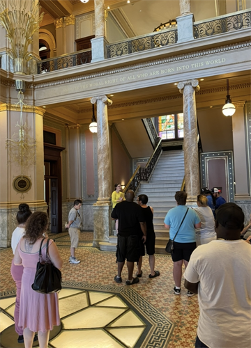 World Food Prize Hall of Laureates Tour 
