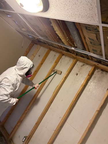 Scrubbing after initial treatment Scrubbing after initial treatment