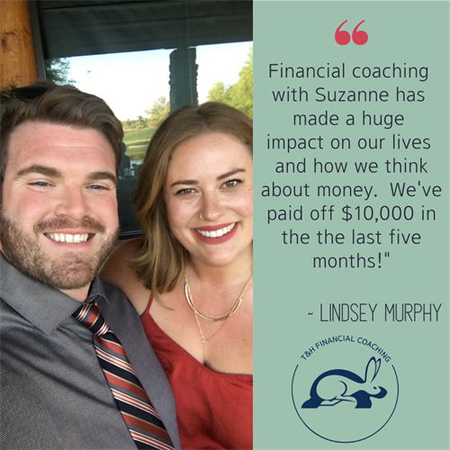 Work with Suzanne and you'll pay off debt faster!