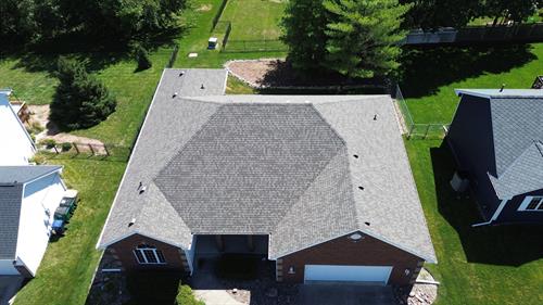 Urbandale roof placement