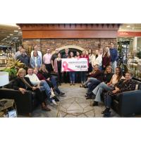 Homemakers Donates $10,000 to Breast Cancer Research Foundation