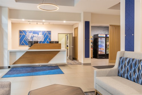 Front Desk & Lobby Area