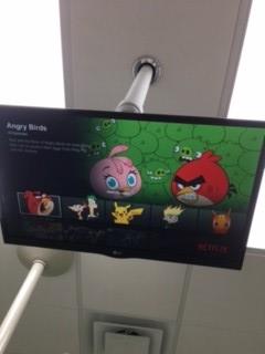 Netflix with Angry Birds