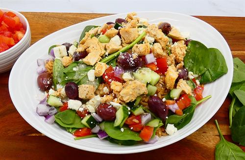 Mediterranean Chicken Bowl Mediterranean Chicken Bowl