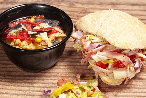 Pick 2 sandwich & soup Pick 2 sandwich & soup