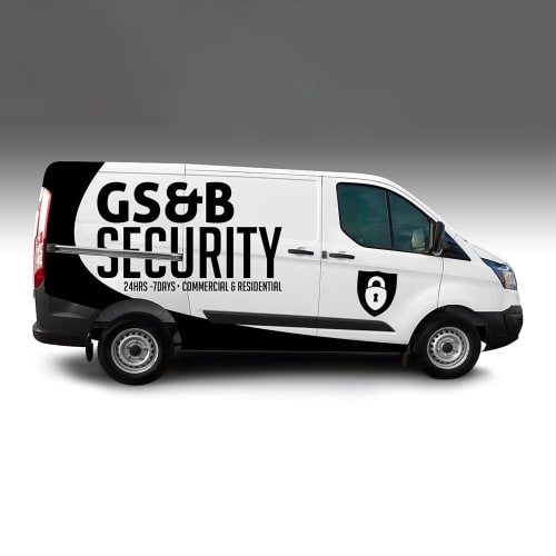 Security Vehicle Graphics, Custom Van Wrap