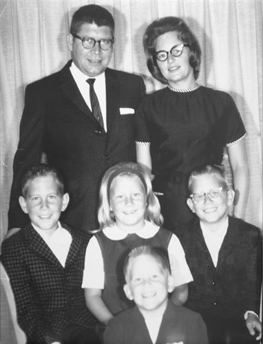 The Ahola Family in 1967