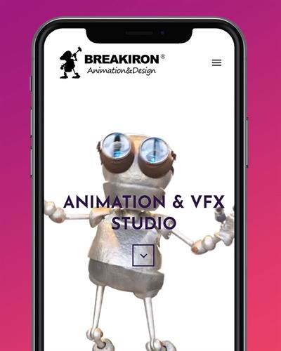 BREAKIRON  Animation - Website Design + Hosting