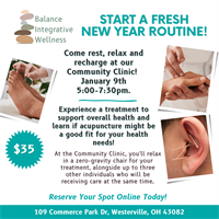 Community Acupuncture at Balance Integrative Wellness