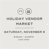 Ethos + Co. Cafe Holiday Vendor Market