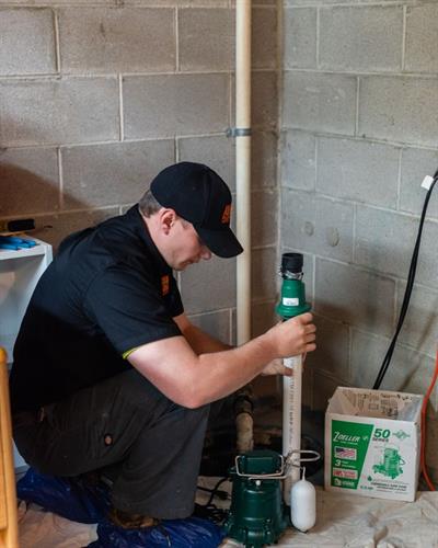 Sump Pump Installation