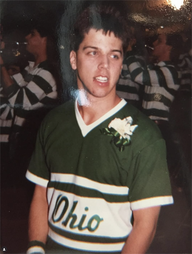 Fun facts: R.J. was a cheerleader for Basketball and in the Marching 110 at Ohio University