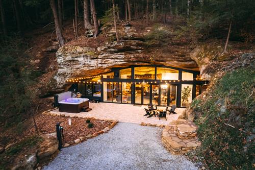 Hocking Hills Cave House