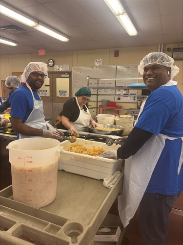 Assist with meal prep in our Kitchen