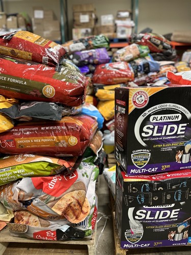 Host a Pet Food Donation Drive for our Senior Pet Care Clients
