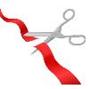 Ribbon Cutting - Spangled - USA