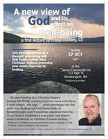A new view of God and its effect on well-being - a free talk