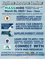 FREE MASSACHUSETTS BUSINESS RESOURCES EVENT ~ WITH THE MASSHIRE MERRIMACK VALLEY BUSINESS SERVICES TEAM